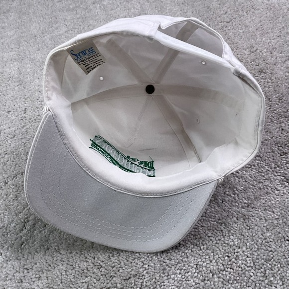 Vintage Dr McGillicuddys Hat Cap Snapback White Green Logo Mint Schnapps Promo‎ - Picture 8 of 9